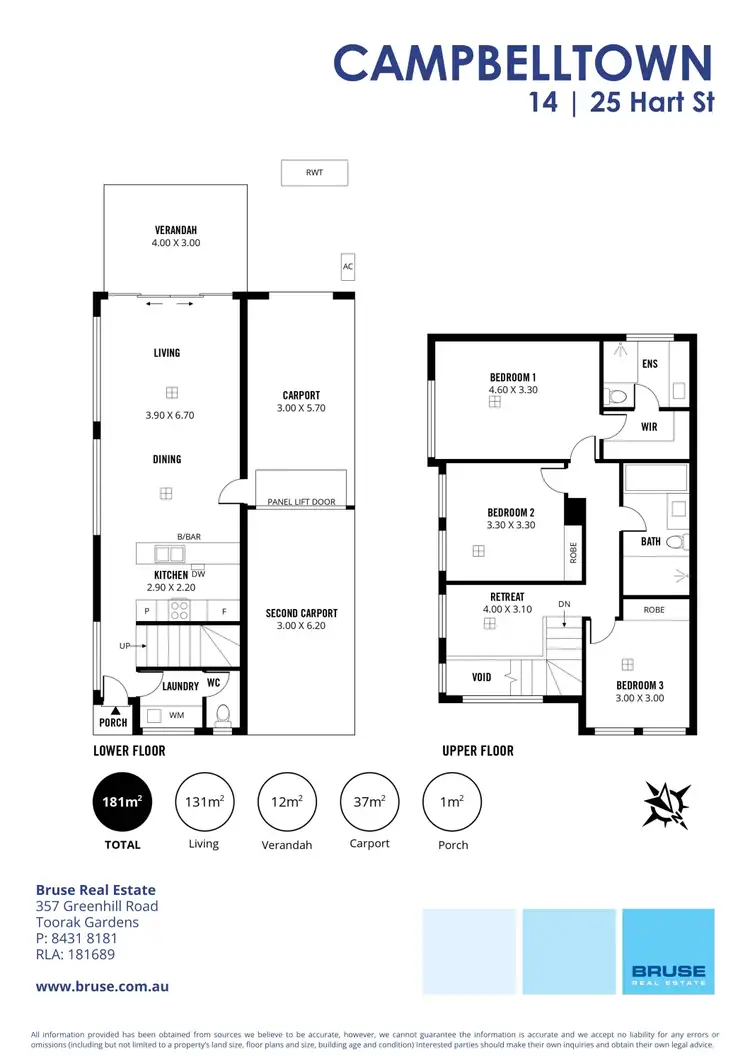 Floorplan of Homely house listing, 14/25 Hart Street, Campbelltown SA 5074