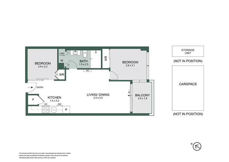 Floorplan of Homely apartment listing, 806/470 St Kilda Road, Melbourne VIC 3004