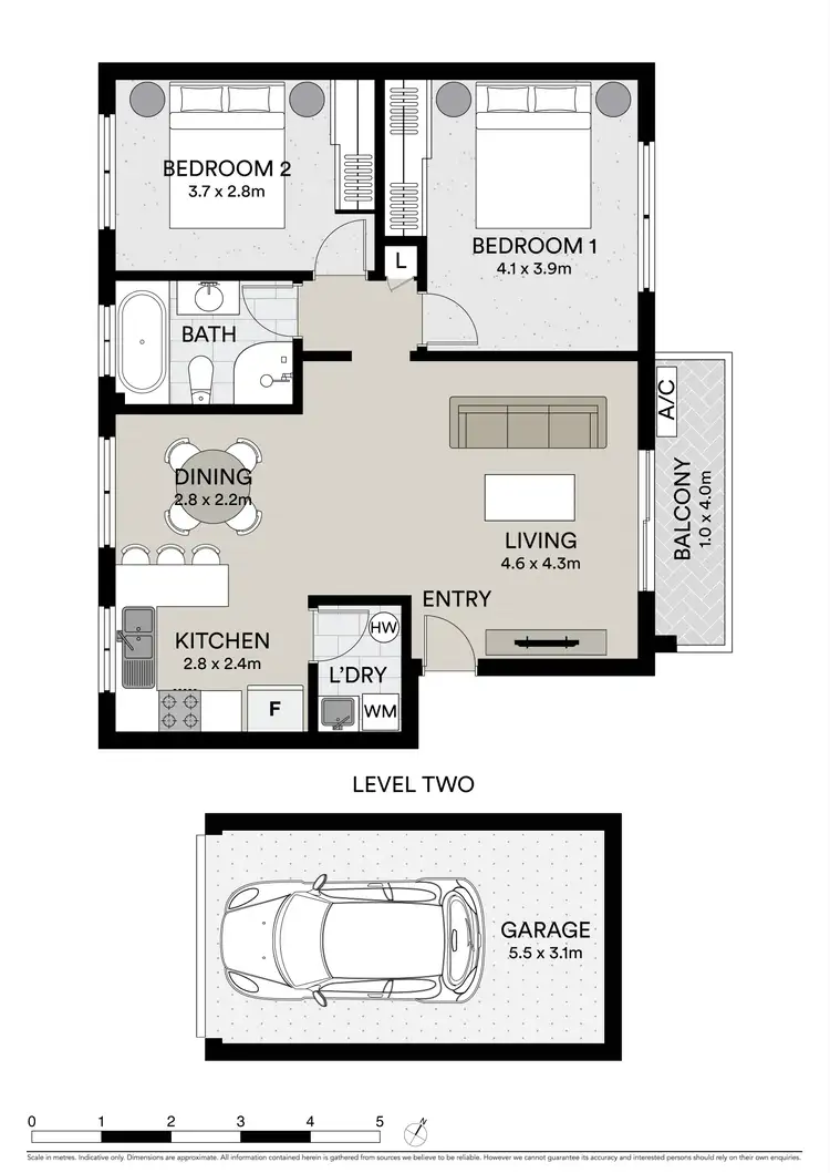 Floorplan of Homely unit listing, 4/1 Railway Parade, Lidcombe NSW 2141