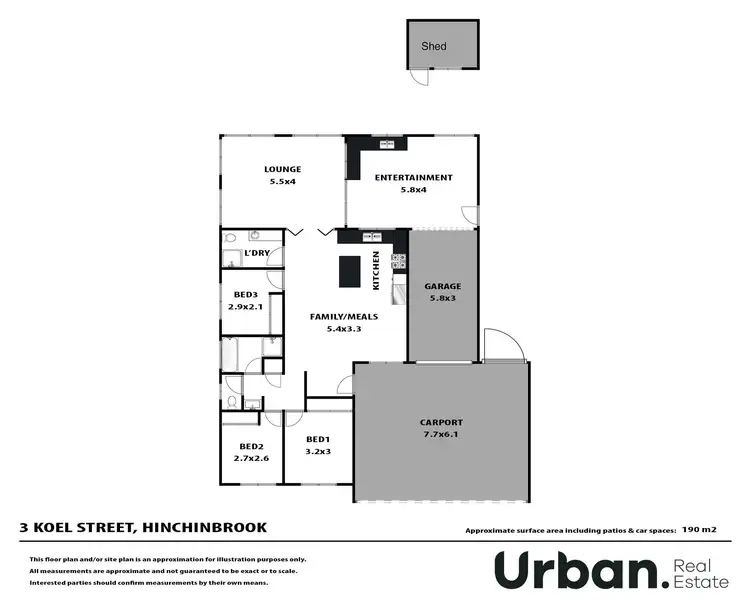 Floorplan of Homely house listing, 3 Koel Street, Hinchinbrook NSW 2168