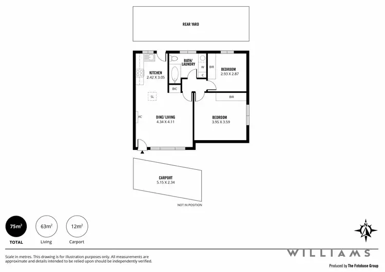 Floorplan of Homely unit listing, 4/21 Maxwell Avenue, Edwardstown SA 5039