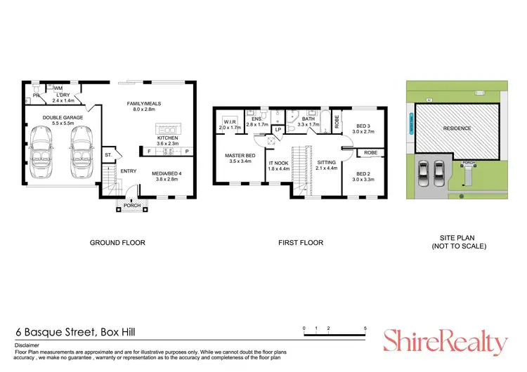 Floorplan of Homely house listing, 6 Basque Street, Box Hill NSW 2765