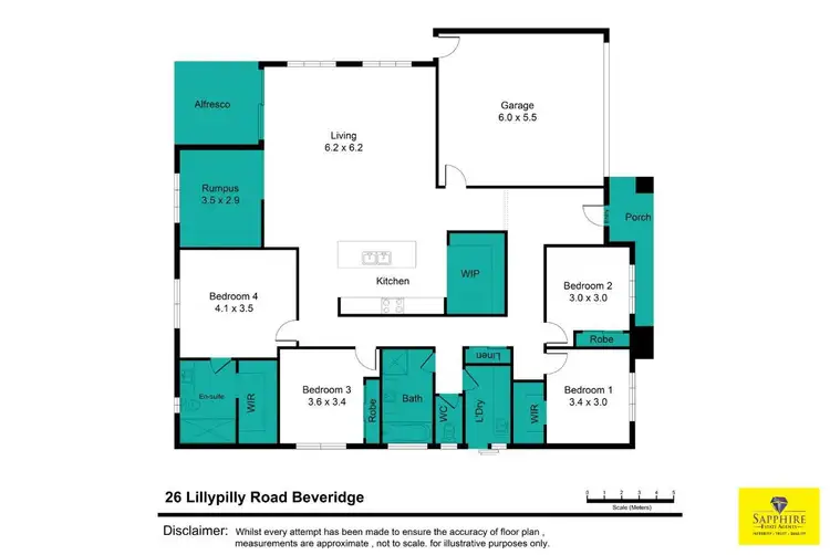 Floorplan of Homely house listing, 26 Lillypilly Road, Beveridge VIC 3753