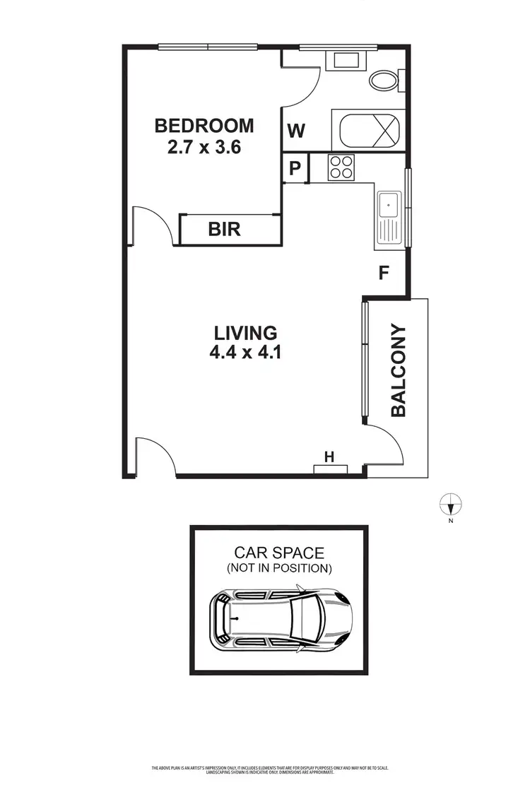 Floorplan of Homely apartment listing, 8/30 Urquhart Street, Northcote VIC 3070