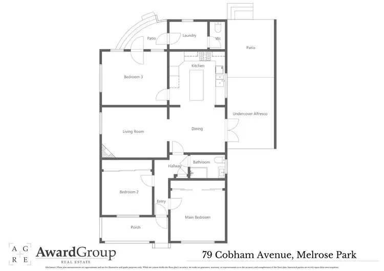 Floorplan of Homely house listing, 79 Cobham Avenue, Melrose Park NSW 2114