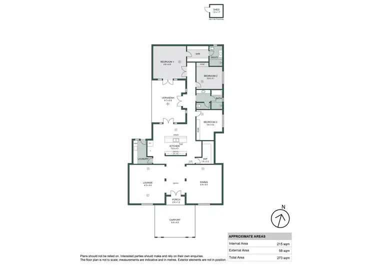 Floorplan of Homely house listing, 41 Cadell Street, Windsor Gardens SA 5087