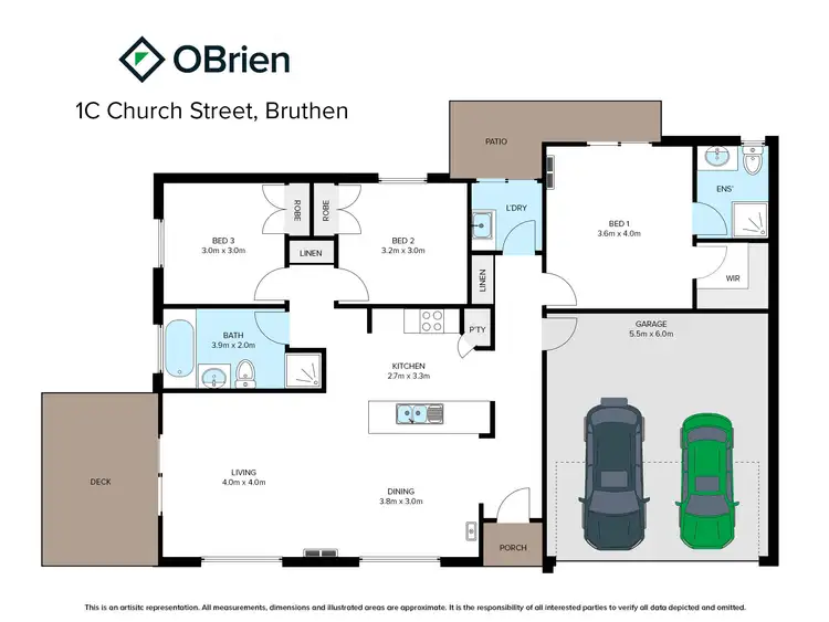 Floorplan of Homely house listing, 1C Church Street, Bruthen VIC 3885