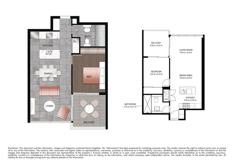 Floorplan of Homely apartment listing, 201/2 Stockyard Boulevard, Lidcombe NSW 2141