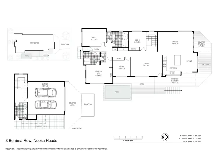 Floorplan of Homely house listing, 8 Berrima Row, Noosa Heads QLD 4567