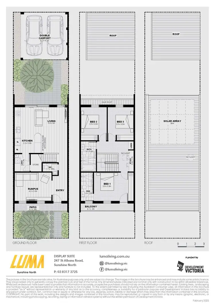 Floorplan of Homely townhouse listing, Lot 312/247 St Albans Road, Sunshine North VIC 3020