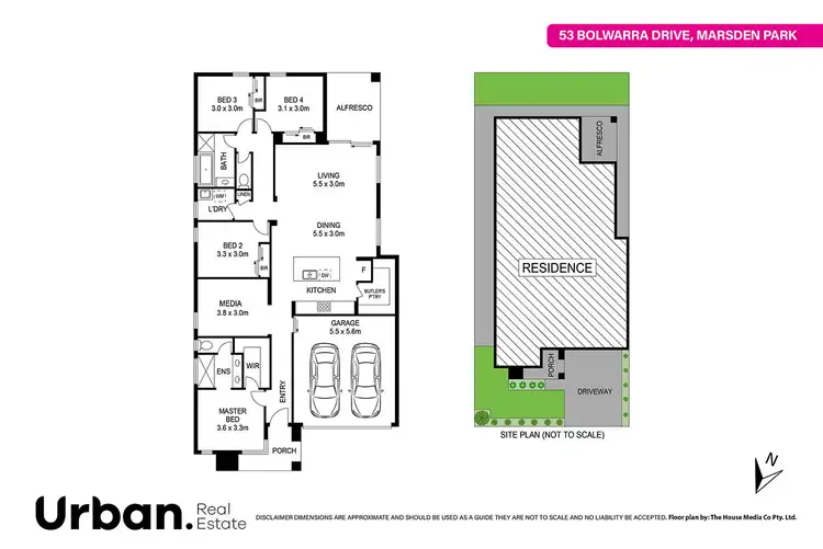 Floorplan of Homely house listing, 53 Bolwarra Drive, Marsden Park NSW 2765