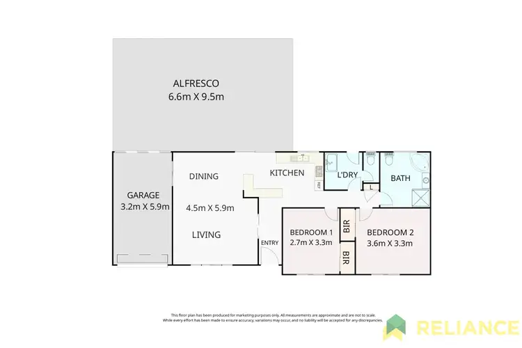 Floorplan of Homely house listing, 2/21 Gamalite Drive, Harkness VIC 3337
