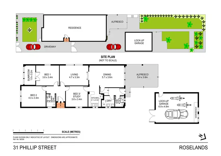 Floorplan of Homely house listing, 31 Phillip Street, Roselands NSW 2196