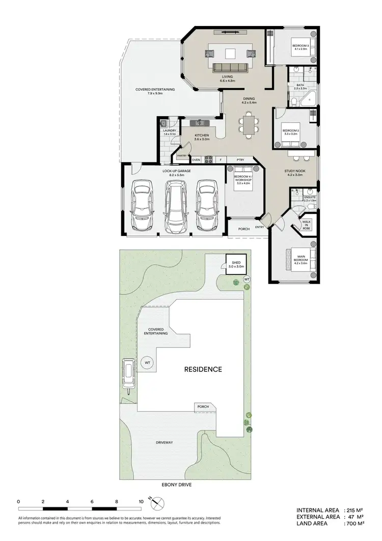 Floorplan of Homely house listing, 16 Ebony Drive, Hamlyn Terrace NSW 2259