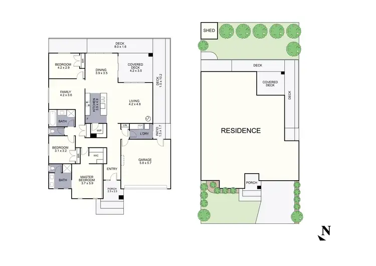 Floorplan of Homely house listing, 13 Anzac Avenue, Yarra Glen VIC 3775