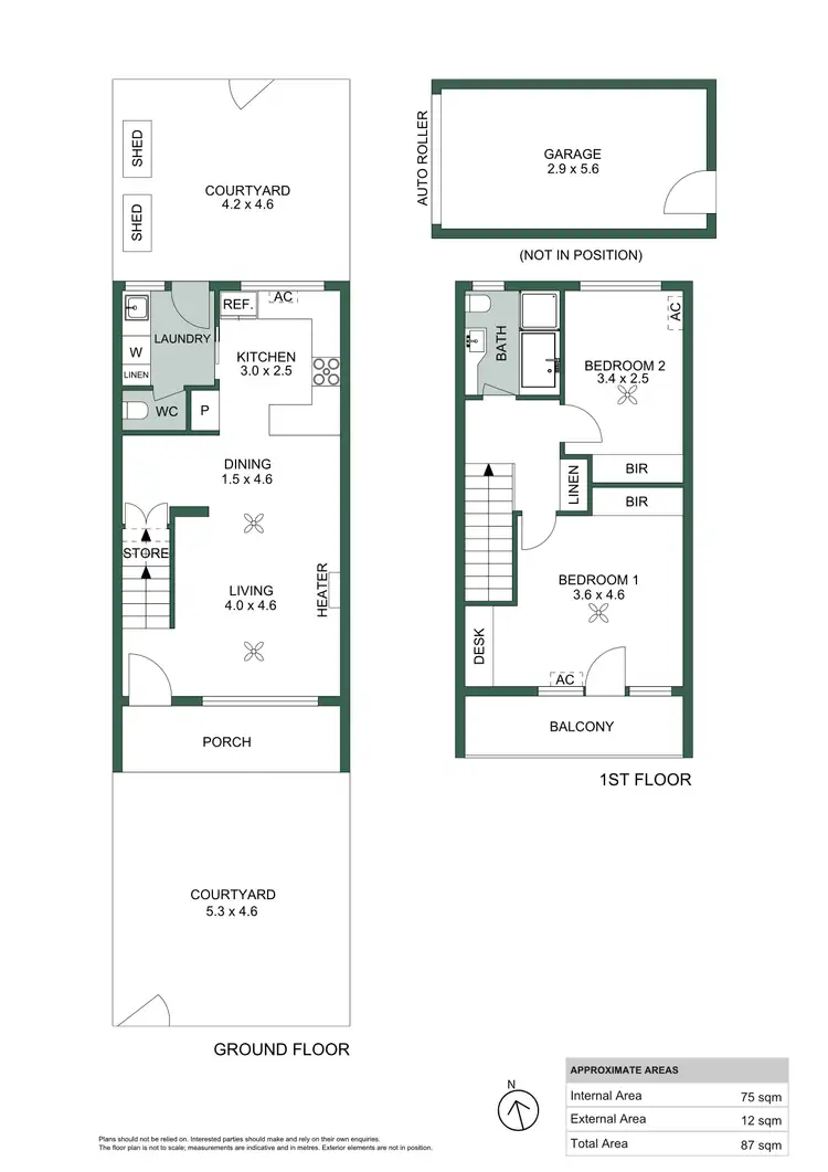 Floorplan of Homely house listing, 2/56 Jetty Road, Brighton SA 5048