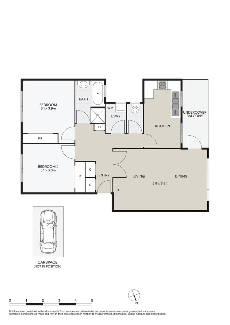 Floorplan of Homely apartment listing, 4/11 Redan Street, St Kilda VIC 3182