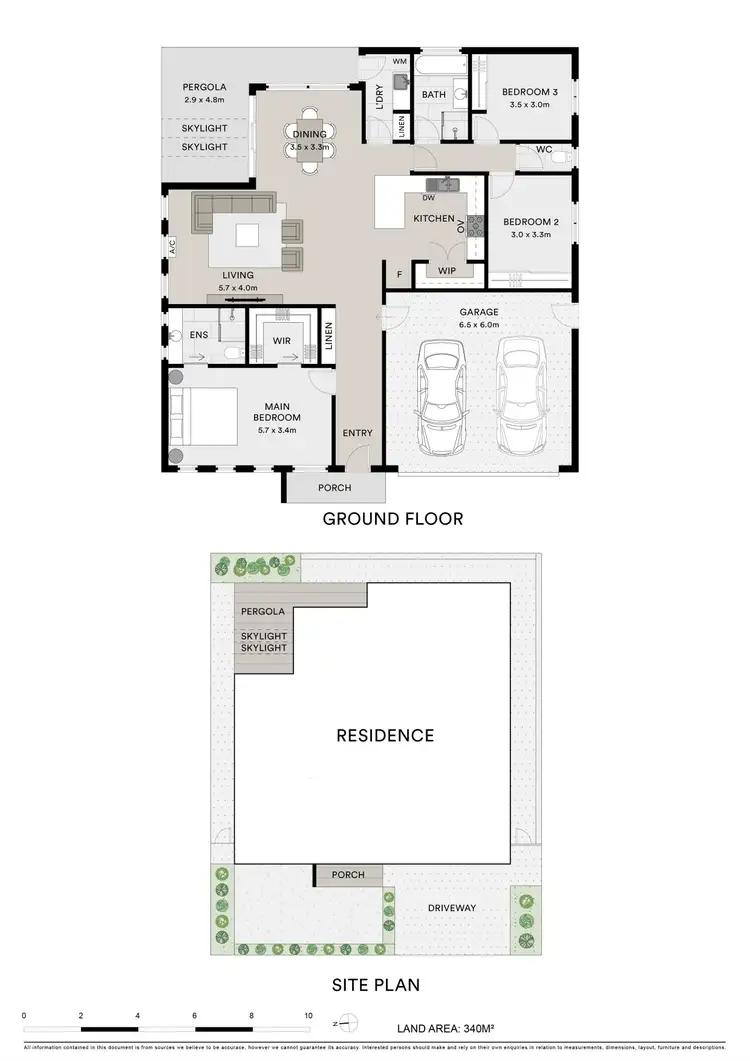 Floorplan of Homely house listing, 3 Austin Place, Grovedale VIC 3216