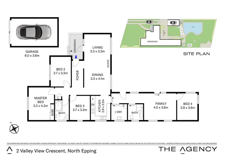 Floorplan of Homely house listing, 2 Valley View Crescent, North Epping NSW 2121