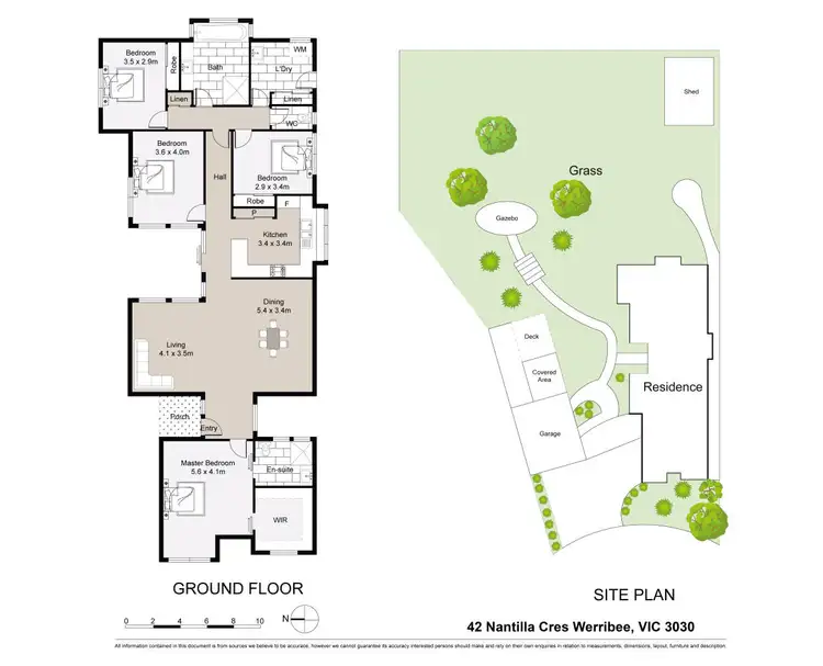 Floorplan of Homely house listing, 42 Nantilla Cres, Werribee VIC 3030