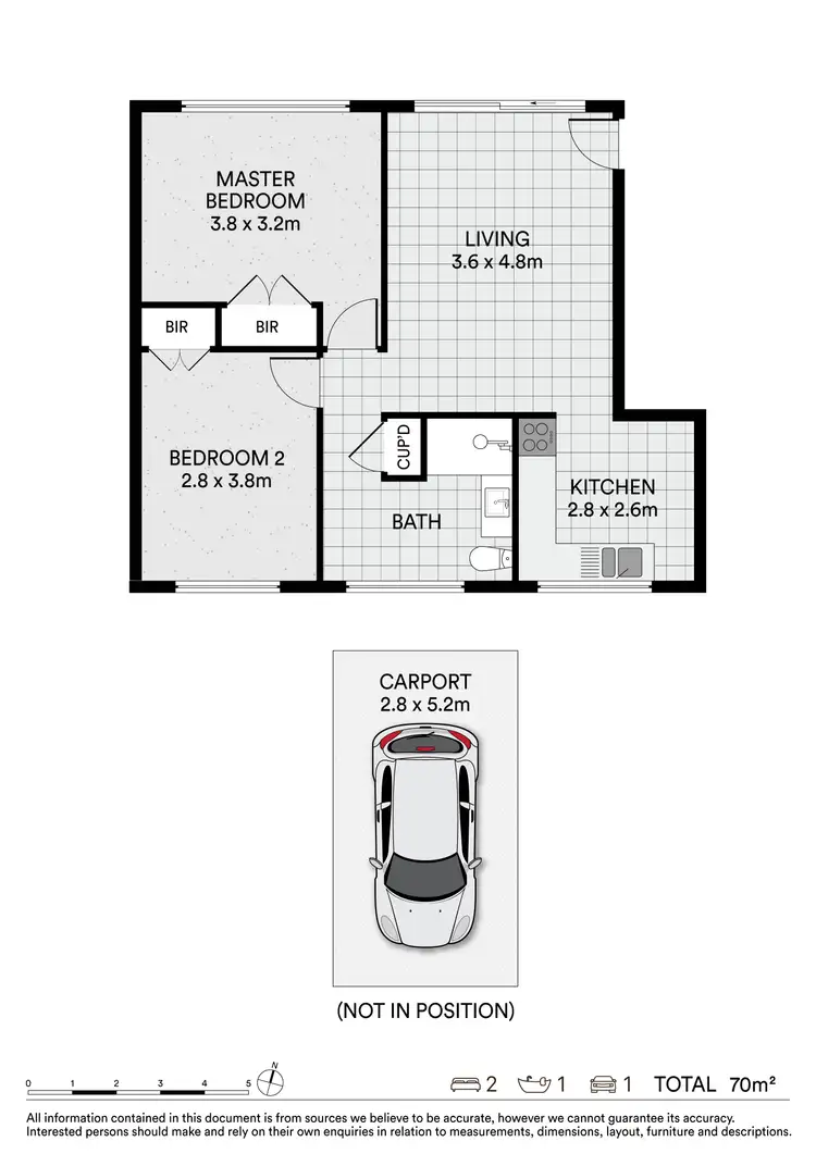 Floorplan of Homely unit listing, 3/17 North Road, Woodridge QLD 4114
