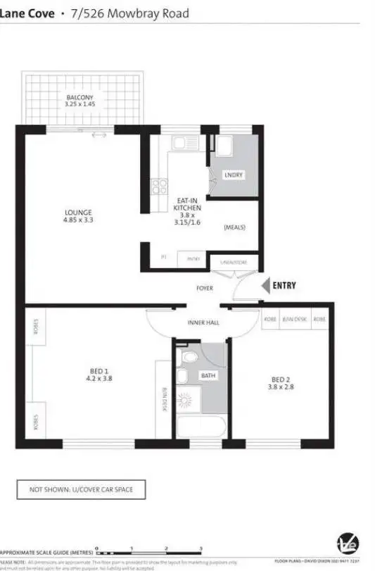 Floorplan of Homely apartment listing, 7/526 Mowbray Road West, Lane Cove NSW 2066
