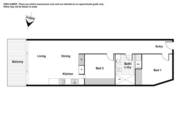 Floorplan of Homely unit listing, 81/29 Dawes Street, Kingston ACT 2604