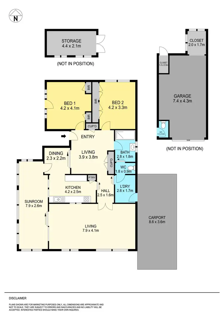 Floorplan of Homely house listing, 13 Vale Street, Alfredton VIC 3350