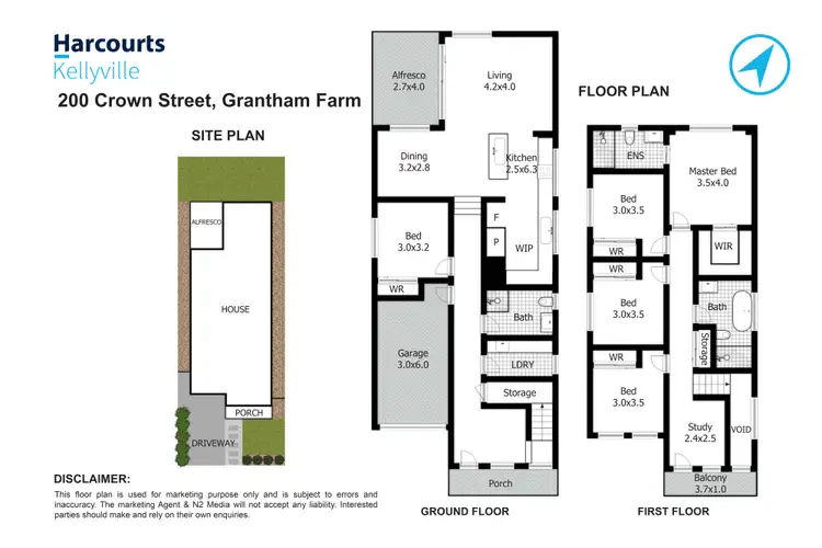 Floorplan of Homely house listing, 200. Crown Street, Grantham Farm NSW 2765