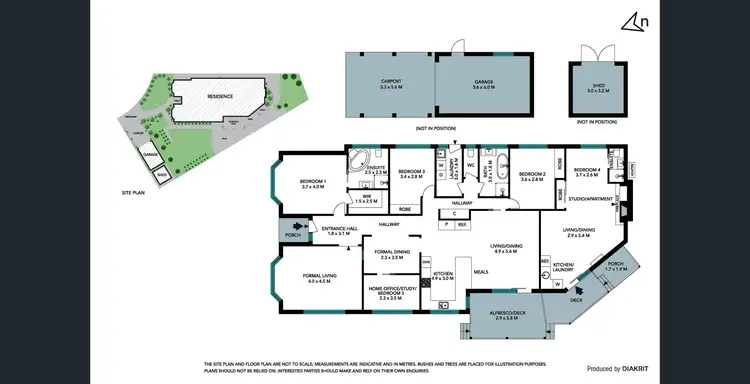 Floorplan of Homely house listing, 5 Glencoe Court, Epping VIC 3076