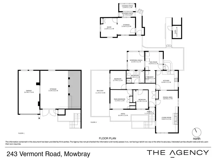 Floorplan of Homely house listing, 243 Vermont Road, Mowbray TAS 7248