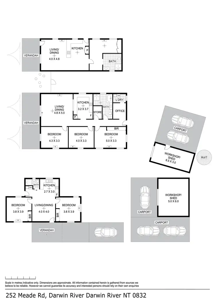 Floorplan of Homely house listing, 252 Meade Road, Darwin River NT 841