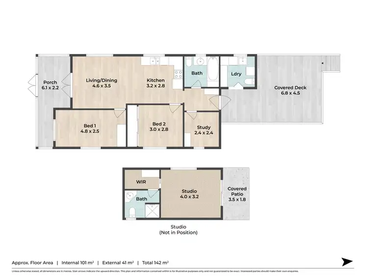 Floorplan of Homely house listing, 100 Algoori Street, Morningside QLD 4170
