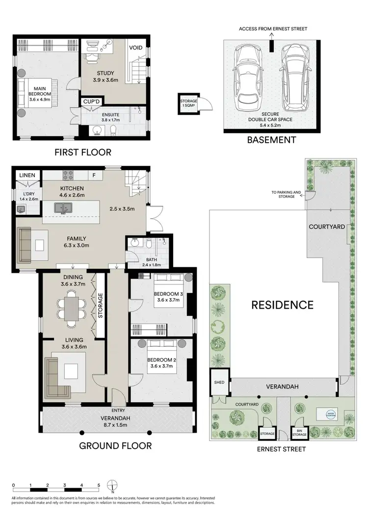 Floorplan of Homely house listing, 65 Ernest Street, Crows Nest NSW 2065