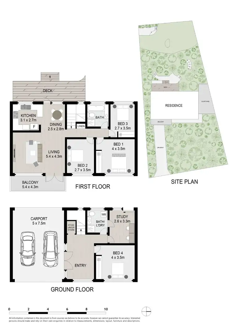 Floorplan of Homely house listing, 54 Northam Drive, North Rocks NSW 2151