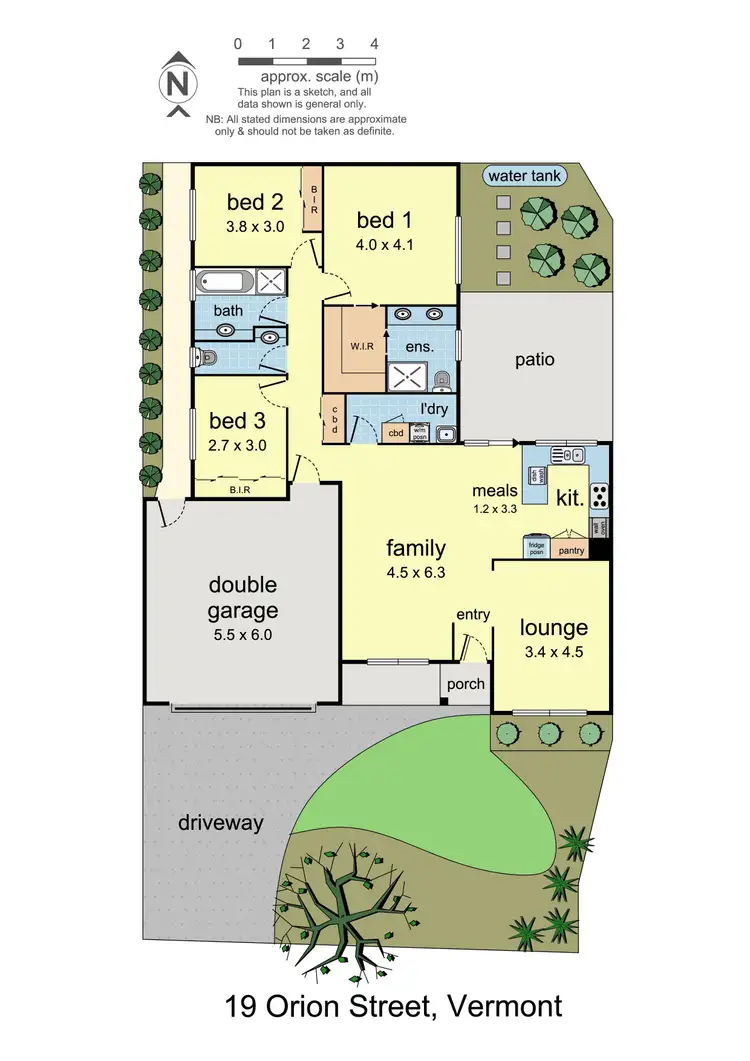 Floorplan of Homely house listing, 19 Orion Street, Vermont VIC 3133