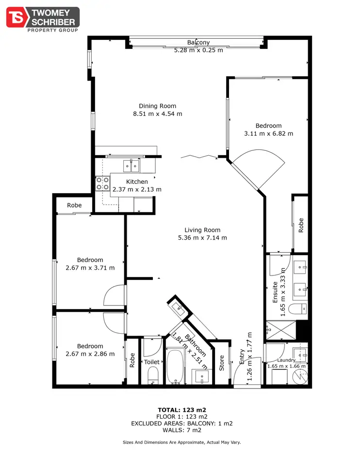Floorplan of Homely unit listing, 5/21 Digger Street, Cairns North QLD 4870