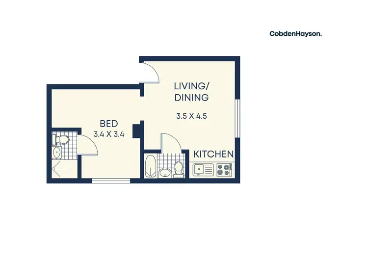 Floorplan of Homely apartment listing, 4/91 Mort Street, Balmain NSW 2041