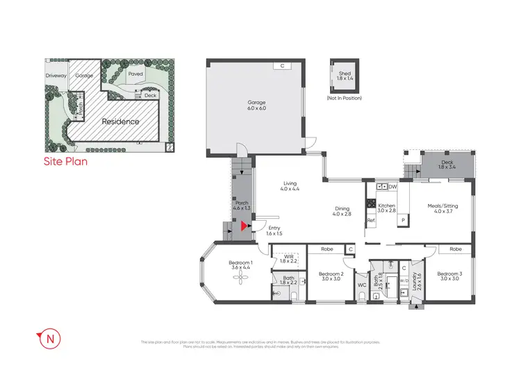 Floorplan of Homely house listing, 10A Blue Mist Drive, Croydon South VIC 3136