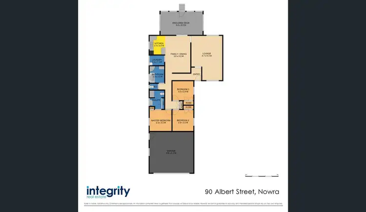 Floorplan of Homely house listing, 90 Albert Street, Nowra NSW 2541