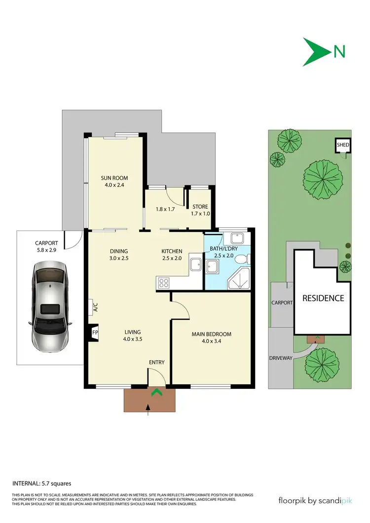 Floorplan of Homely unit listing, 2/32 Rankin Road, Boronia VIC 3155
