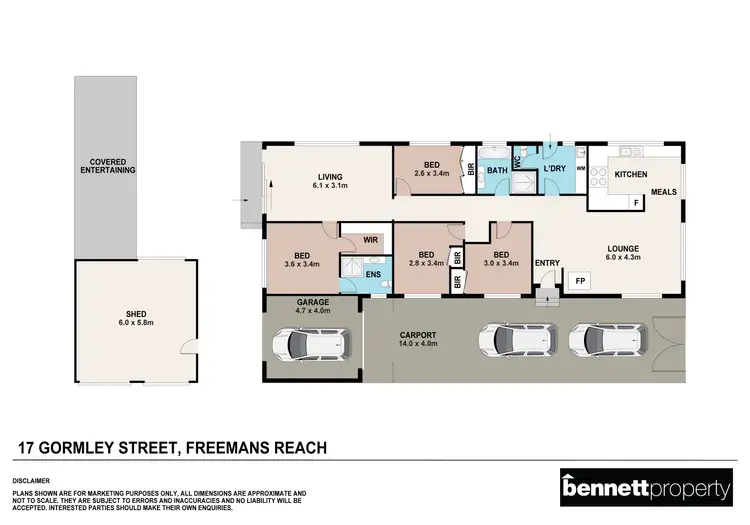 Floorplan of Homely house listing, 17 Gormley Street, Freemans Reach NSW 2756