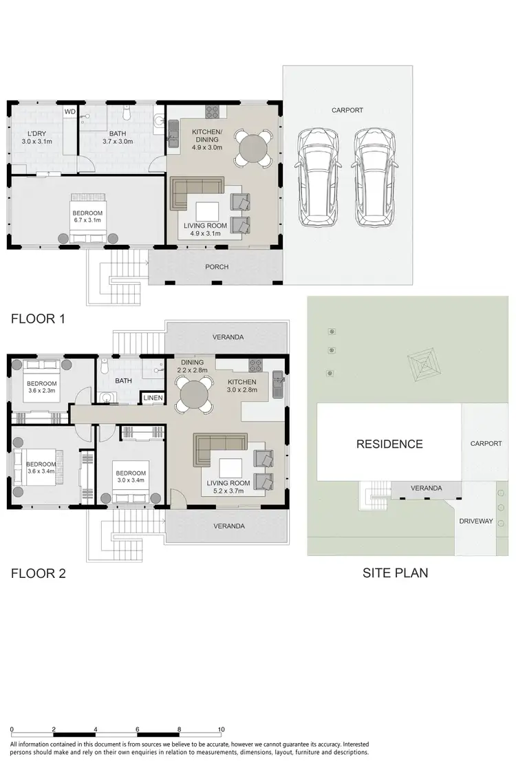 Floorplan of Homely house listing, 73 Stenlake Avenue, Kawana QLD 4701