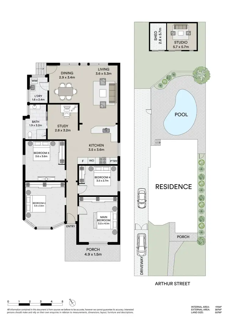 Floorplan of Homely house listing, 36 Arthur Street, Carlton NSW 2218