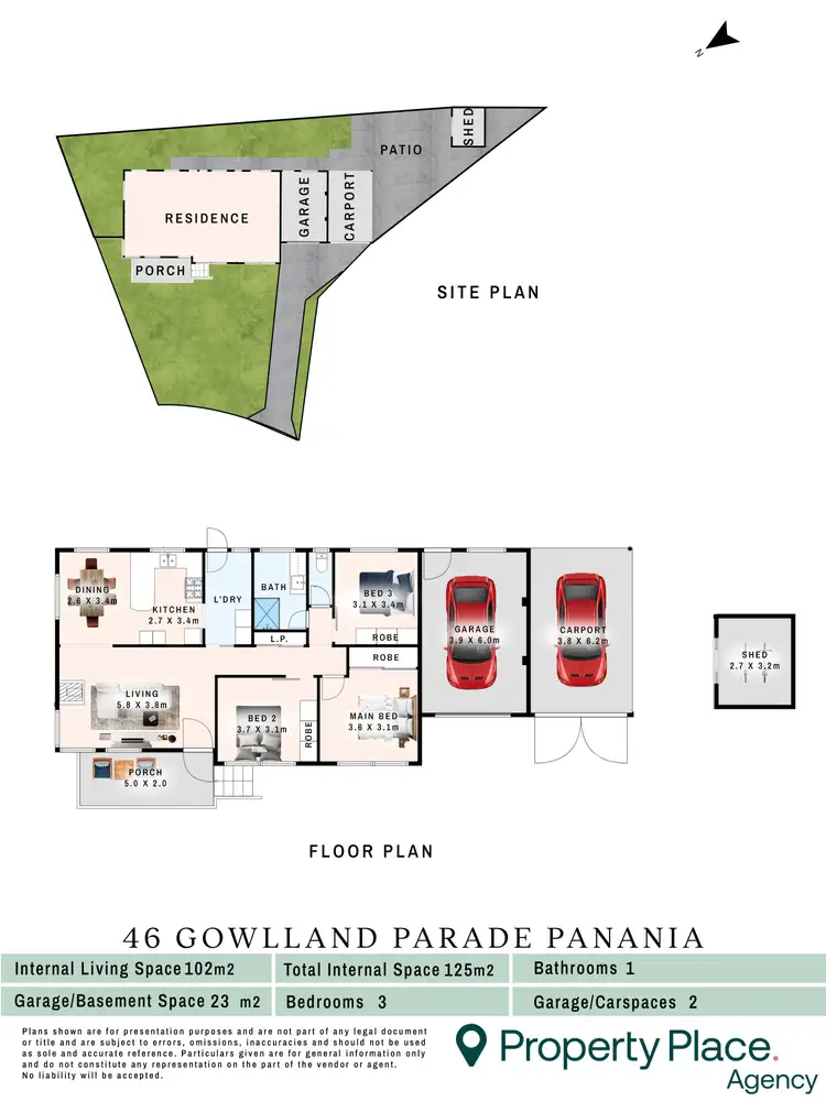 Floorplan of Homely house listing, 46 Gowlland Parade, Panania NSW 2213