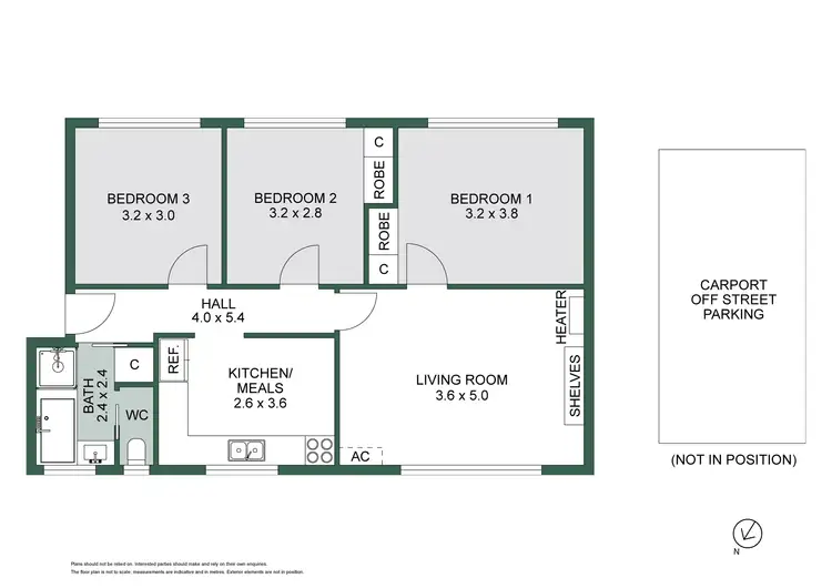Floorplan of Homely apartment listing, 5/19 Herbert Street, St Kilda VIC 3182