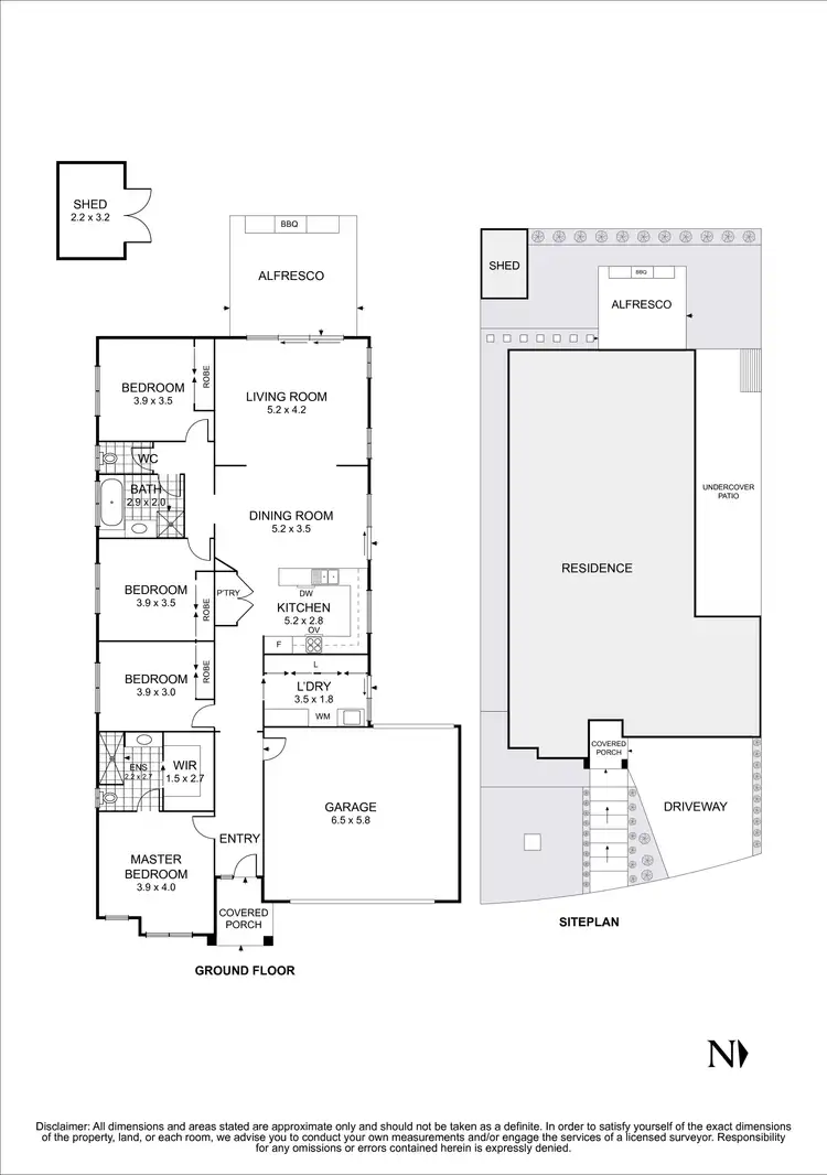 Floorplan of Homely house listing, 14 Duneira Grove, Caroline Springs VIC 3023