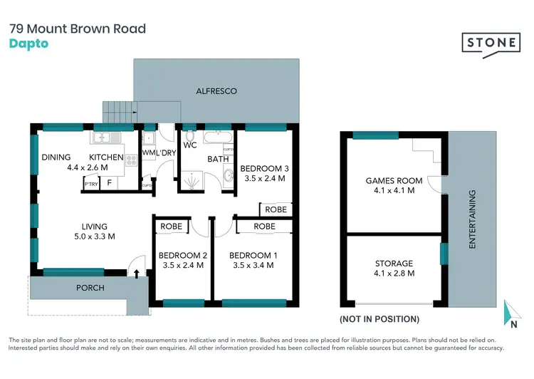 Floorplan of Homely house listing, 79 Mount Brown Road, Dapto NSW 2530