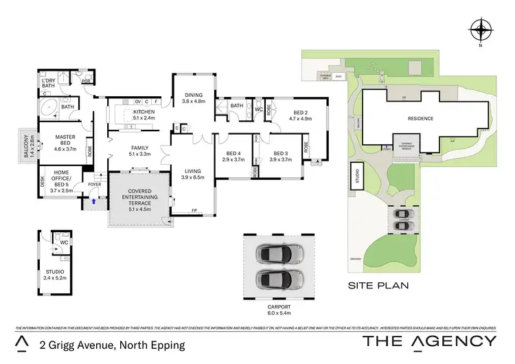 Floorplan of Homely house listing, 2 Grigg Avenue, North Epping NSW 2121