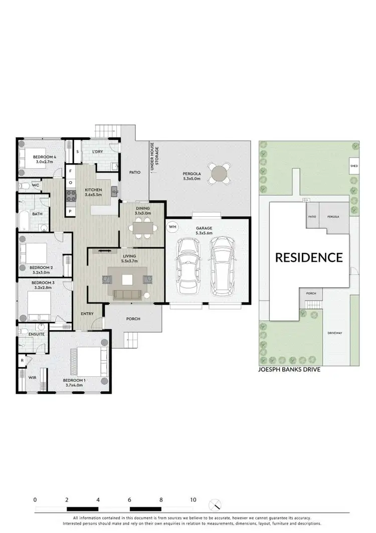 Floorplan of Homely house listing, 57 Joseph Banks Drive, Kings Langley NSW 2147